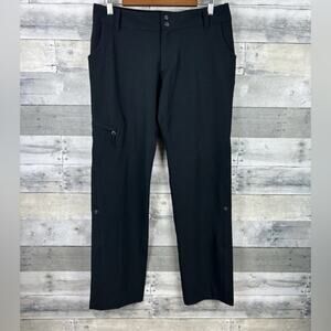 UEC Alpine Design BLACK UTILITY HIKING ROLL UP PANTS SZ 8